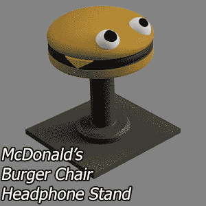 Burger Headphone Stand